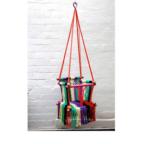Crochet Baby Chair - Multi