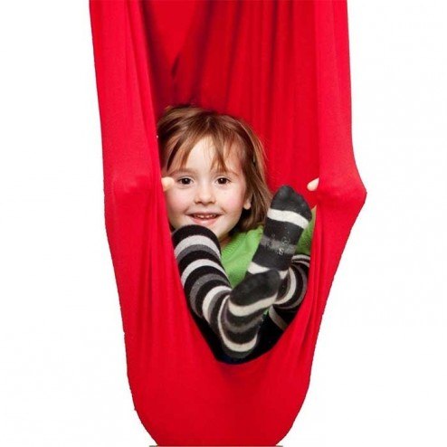 Large Red Nylon Wrap Therapy Swing