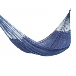 King Outdoor Mexican Hammock in Blue