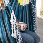 Brazilian Style Hammock Chair in Blue Lagoon