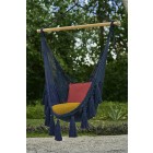 Deluxe Mexican Hammock Swing Chair in Blue