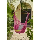 Mexican Hammock Swing Chair in Mexican Pink