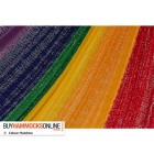 Jumbo Cotton Hammock - Rainbow