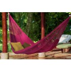 King Outdoor Mexican Hammock in Mexican Pink