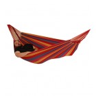Double Hammock in Red, Yellow and Blue isolated